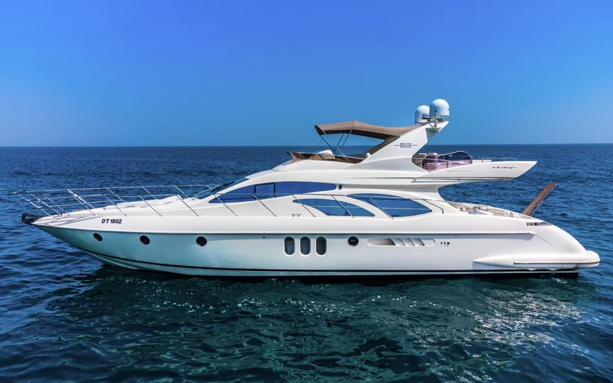 Azimut Lucky Star, a 62 ft private charter yacht in Dubai